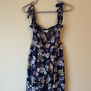 SOLD - American Eagle Floral Off-Shoulder Dress